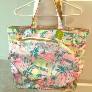 NWT Lilly Tennis Bag